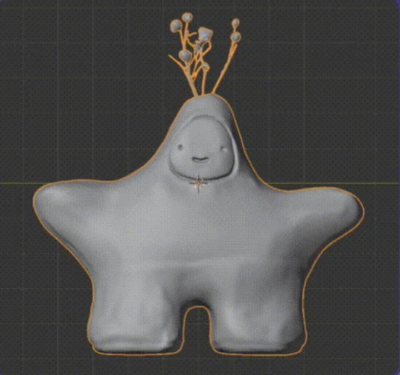 3D-модель по фото: геометрия меша без текстур